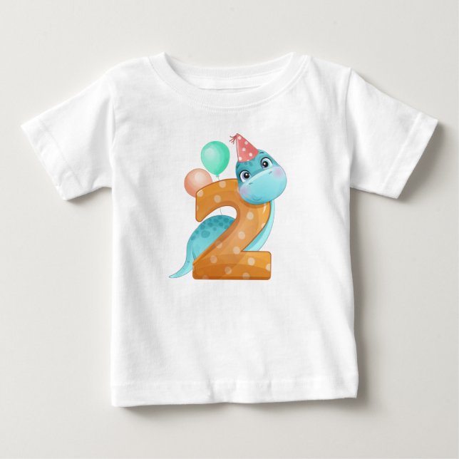 Pour Bébé T-shirt enfant de 2e anniversaire (Devant)