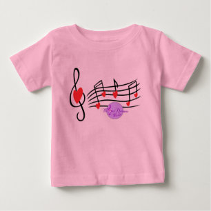 Pour Bébé T-shirt enfant de la chanson d'amour