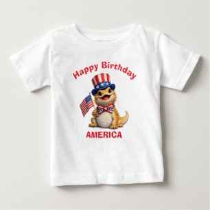 Pour Bébé T-Shirt Enfant Drapeau Dragon Barbu (3a) Patriotiq