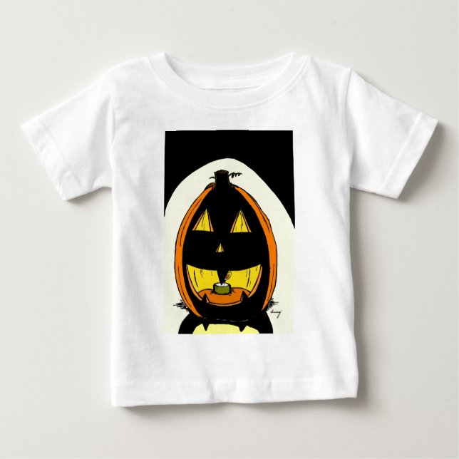 Pour Bébé T-shirt enfant Jack o' Lantern (Devant)