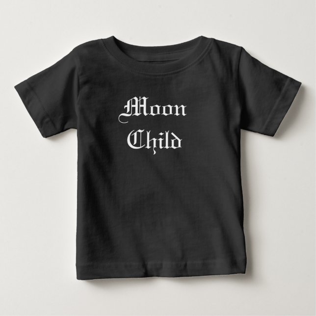 Pour Bébé T-shirt enfant lune (Devant)