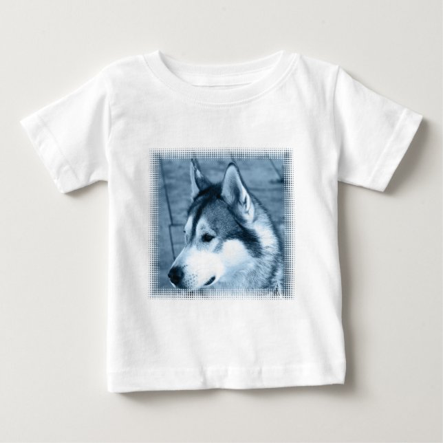 Pour Bébé T-shirt enfant malamué de l'Alaska (Devant)