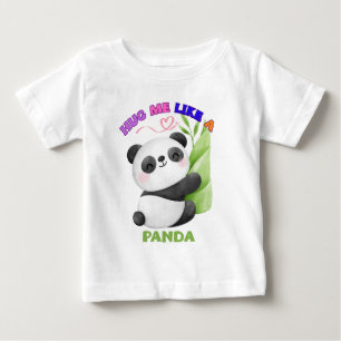 Pour Bébé T-shirt enfant - Serrez-moi comme un Panda 🐼