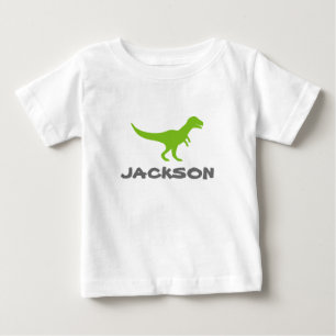 Pour Bébé T-shirt enfant Trex dinosaur avec nom enfant perso