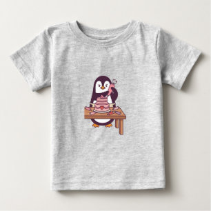 Pour Bébé T-Shirt Enfants de la Saint-Valentin Gâteau de Man