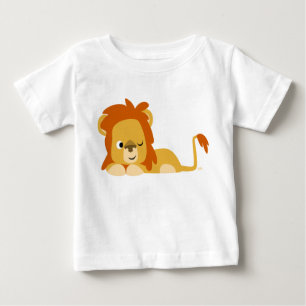 Pour Bébé T-shirt Enfants Lion Cartoon Awake Cute