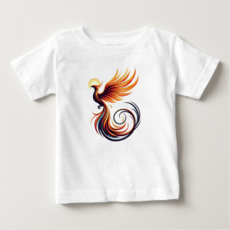 Pour Bébé T-shirt Enfants Phoenix Fiery