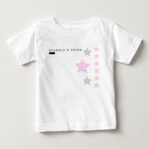 POUR BÉBÉ T-SHIRT ÉPARGNÉ ET ÉCLAIRÉ