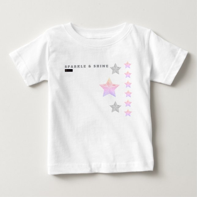 POUR BÉBÉ T-SHIRT ÉPARGNÉ ET ÉCLAIRÉ (Devant)