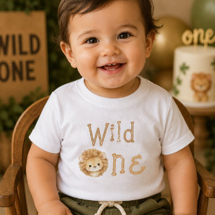 Pour Bébé T-Shirt « Fauve numéro un, premier anniversaire, b