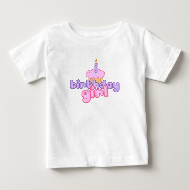 Pour Bébé T-shirt fille anniversaire (Devant)