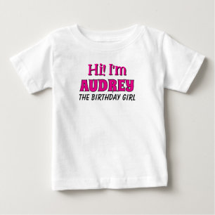 Pour Bébé T-shirt fille anniversaire, T-shirt anniversaire a