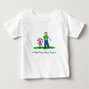 Pour Bébé T-shirt fille de papa (blond)
