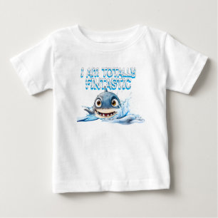 Pour Bébé T-shirt Fintastic Baby Shark   Océan mignon