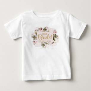 Pour Bébé T-shirt Fleur Femme Epouse