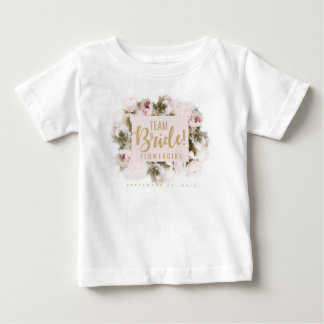 Pour Bébé T-shirt Fleur Femme Epouse