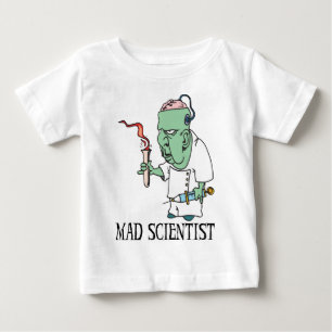 Pour Bébé T-shirt fou de scientifique