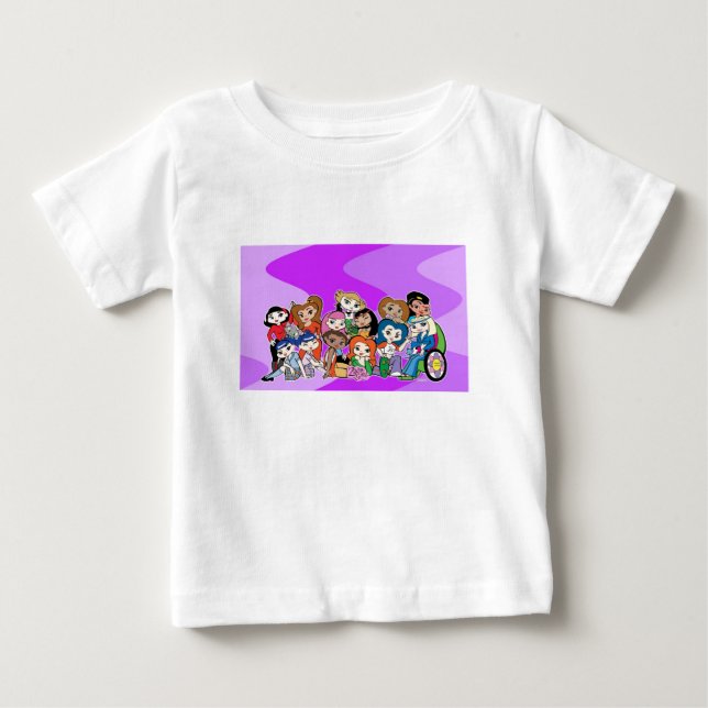 Pour Bébé T-shirt Friendz (Devant)