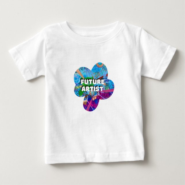 Pour Bébé T-shirt futur artiste enfant (Devant)