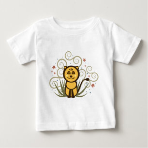 Pour Bébé T-shirt gai de lion