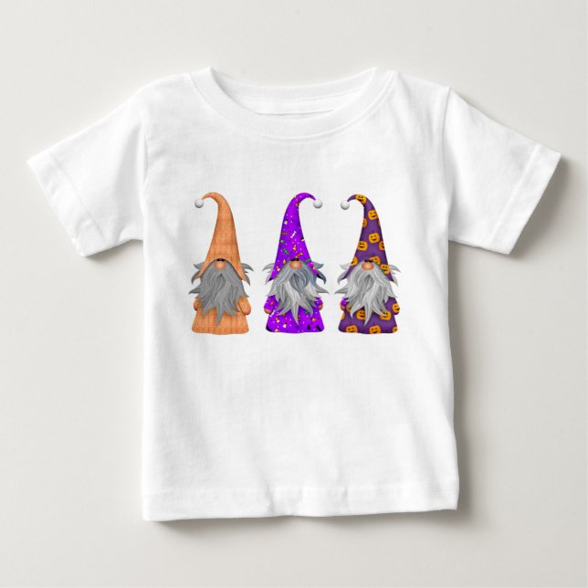 Pour Bébé T-shirt Gnomes Halloween (Devant)