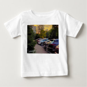 Pour Bébé T-shirt Golden Hour Scène Urbaine – Personnalisabl