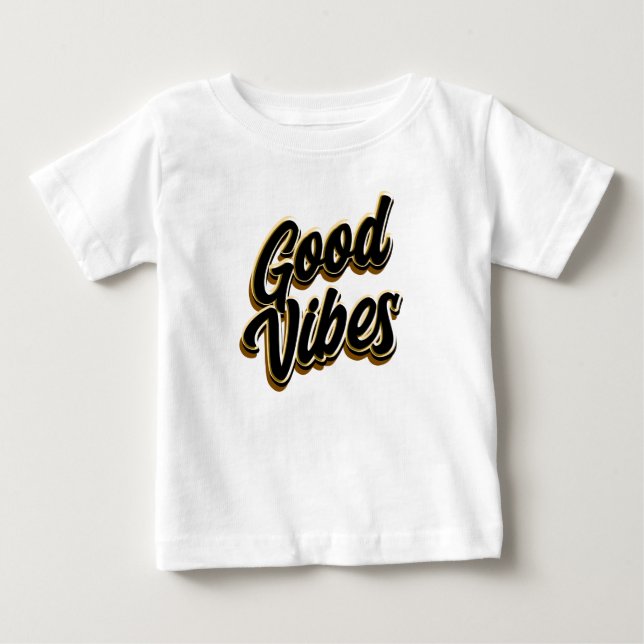 Pour Bébé T-Shirt Good Vibes (Devant)