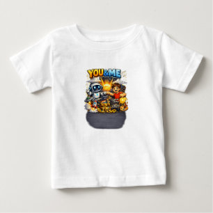 Pour Bébé T-shirt graphique Kawaii adorable