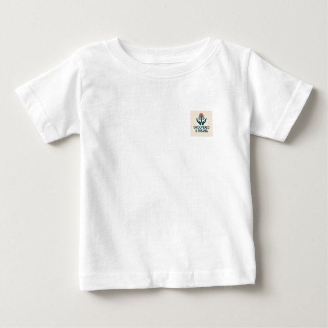 Pour Bébé T-Shirt Grounded & Rising (Devant)