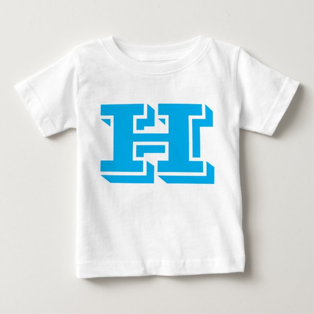 Pour Bébé T-shirt H Letter Design (Devant)
