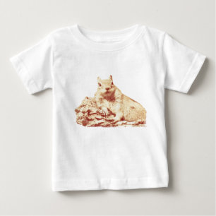 Pour Bébé T-shirt HAMbWG - Écureuil Vintage