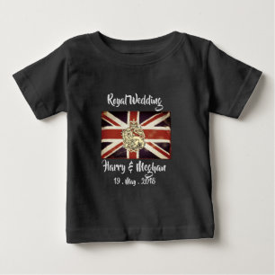 Pour Bébé T-shirt Harry & Meghan Mariage royal Maternité