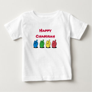 Pour Bébé T-shirt heureux de Chanukah
