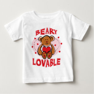 Pour Bébé T-shirt infantile aimable de Beary
