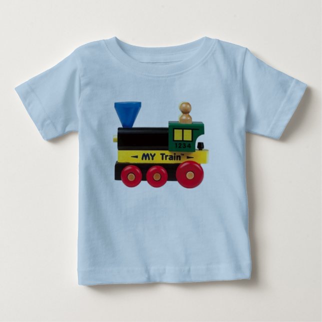 Pour Bébé T-shirt infantile avec l'image faite sur commande (Devant)