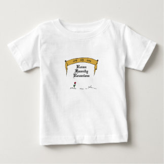 Pour Bébé T-shirt infantile de la Réunion de Rosa