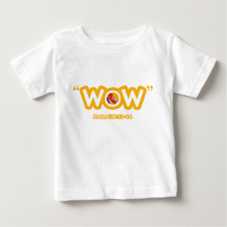 Pour Bébé T-shirt infantile de "wow"
