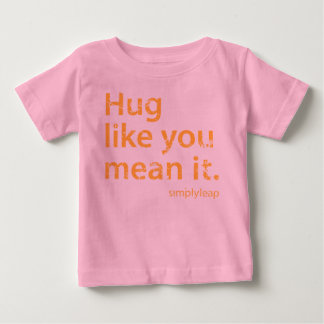 Pour Bébé T-shirt infantile d'étreinte