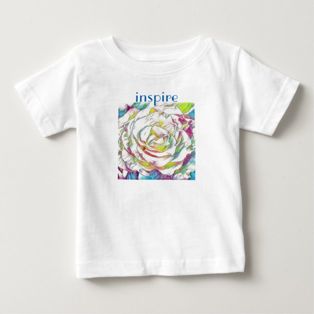 Pour Bébé T-shirt INSPIRE Baby Fine Jersey (Devant)