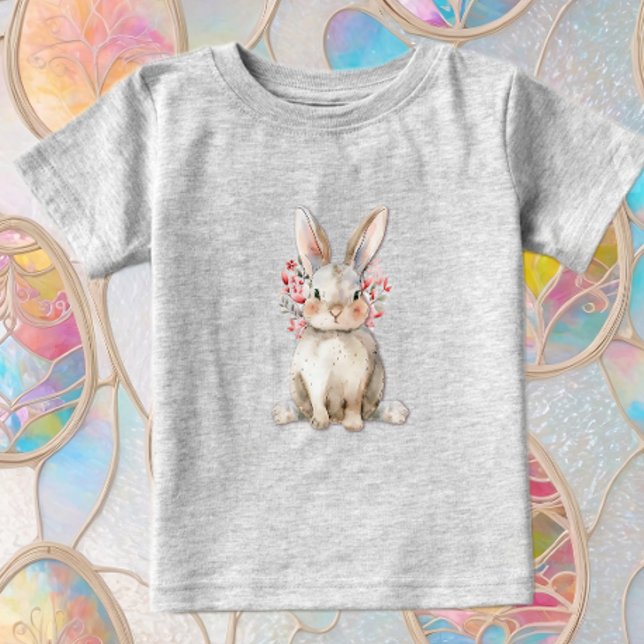 Pour Bébé T-Shirt J'adore les Lapins (Créateur téléchargé)
