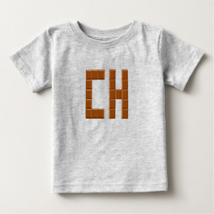 Pour Bébé T-shirt jersey fin gris Bébés CHOCOLAT SUISSE