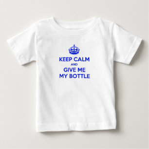 Pour Bébé T-Shirt Keep Calm Bottle English