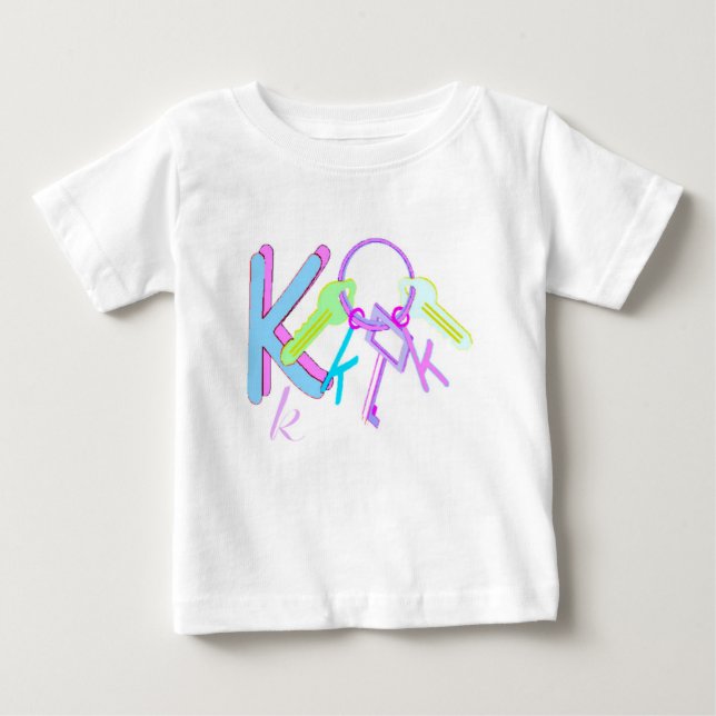 Pour Bébé T-shirt Keys Baby (Devant)