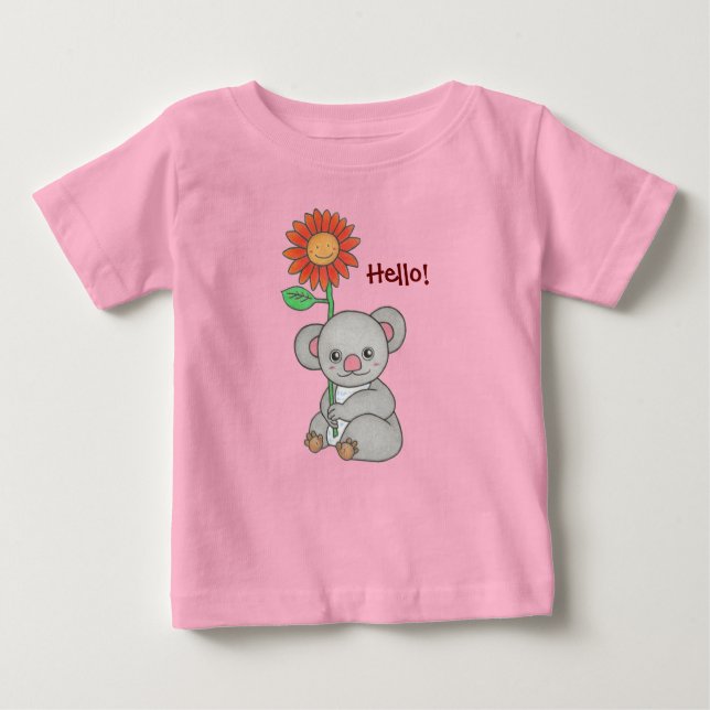 Pour Bébé T-shirt Koala Baby (Devant)