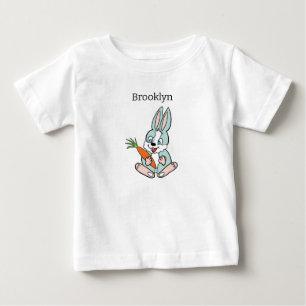Pour Bébé T-shirt "Lapin avec carotte