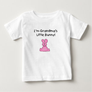 Pour Bébé T-shirt lapin (fille) de grand-mère