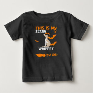 Pour Bébé T-shirt Lazy Scary Dog