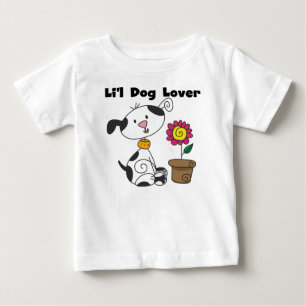 Pour Bébé T-shirt Li'l Amoureux des chiens