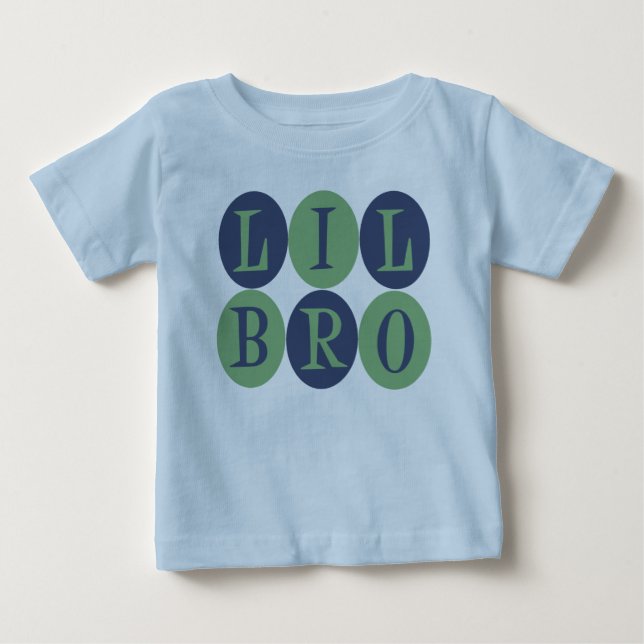 Pour Bébé T-shirt Lil Bro (Devant)