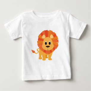 Pour Bébé T-shirt Lion mignon